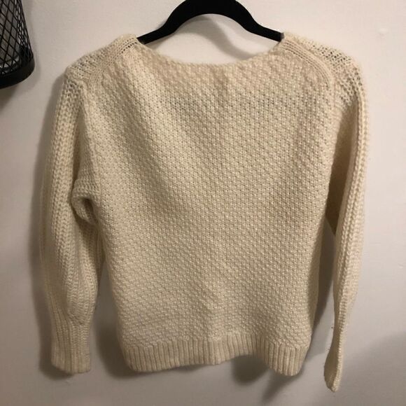 𝅺ARITZIA Wilfred Limerick Long sleeve Sweater in Beige Birch ~ size XXS - Picture 4 of 11